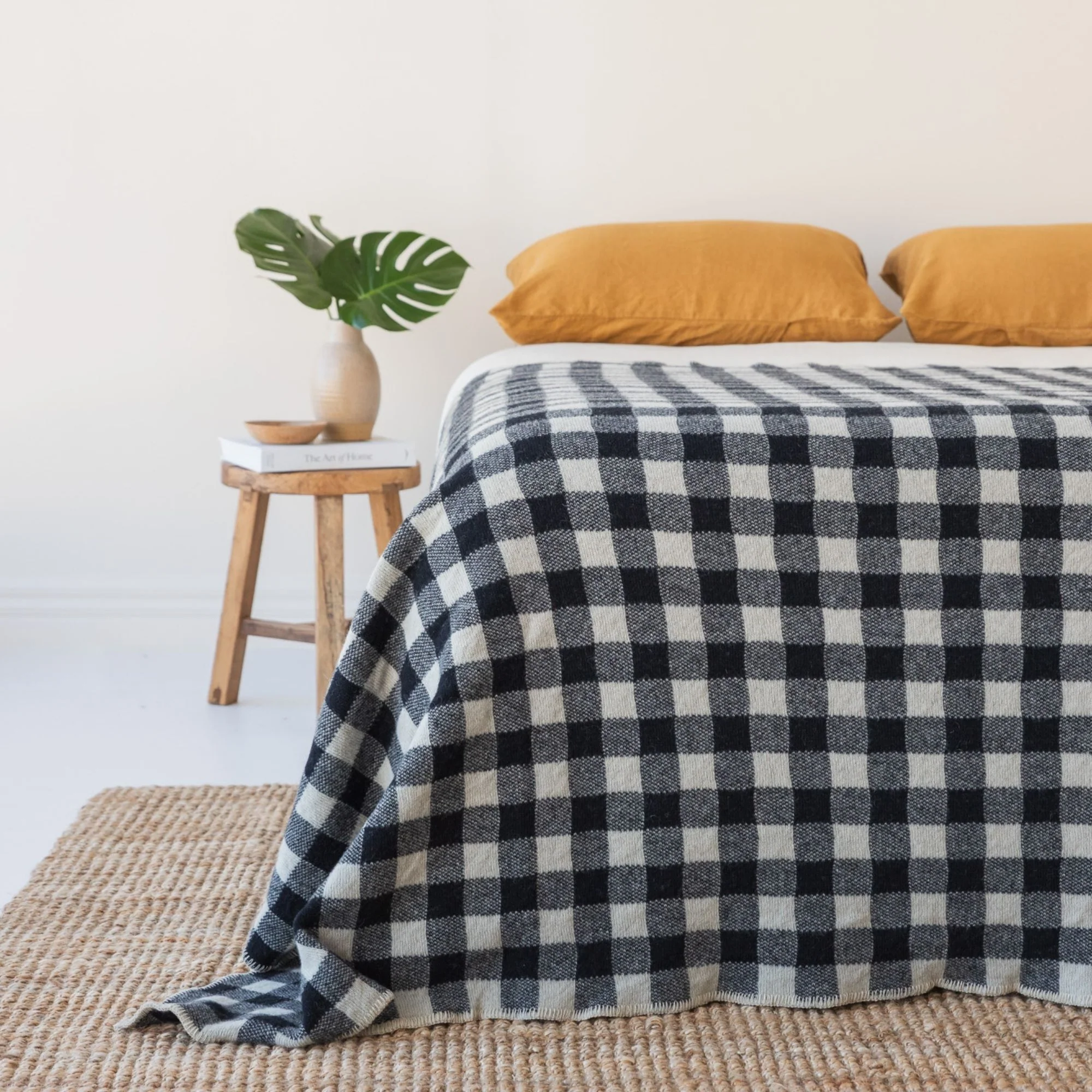 WOOL THROW BLANKETS